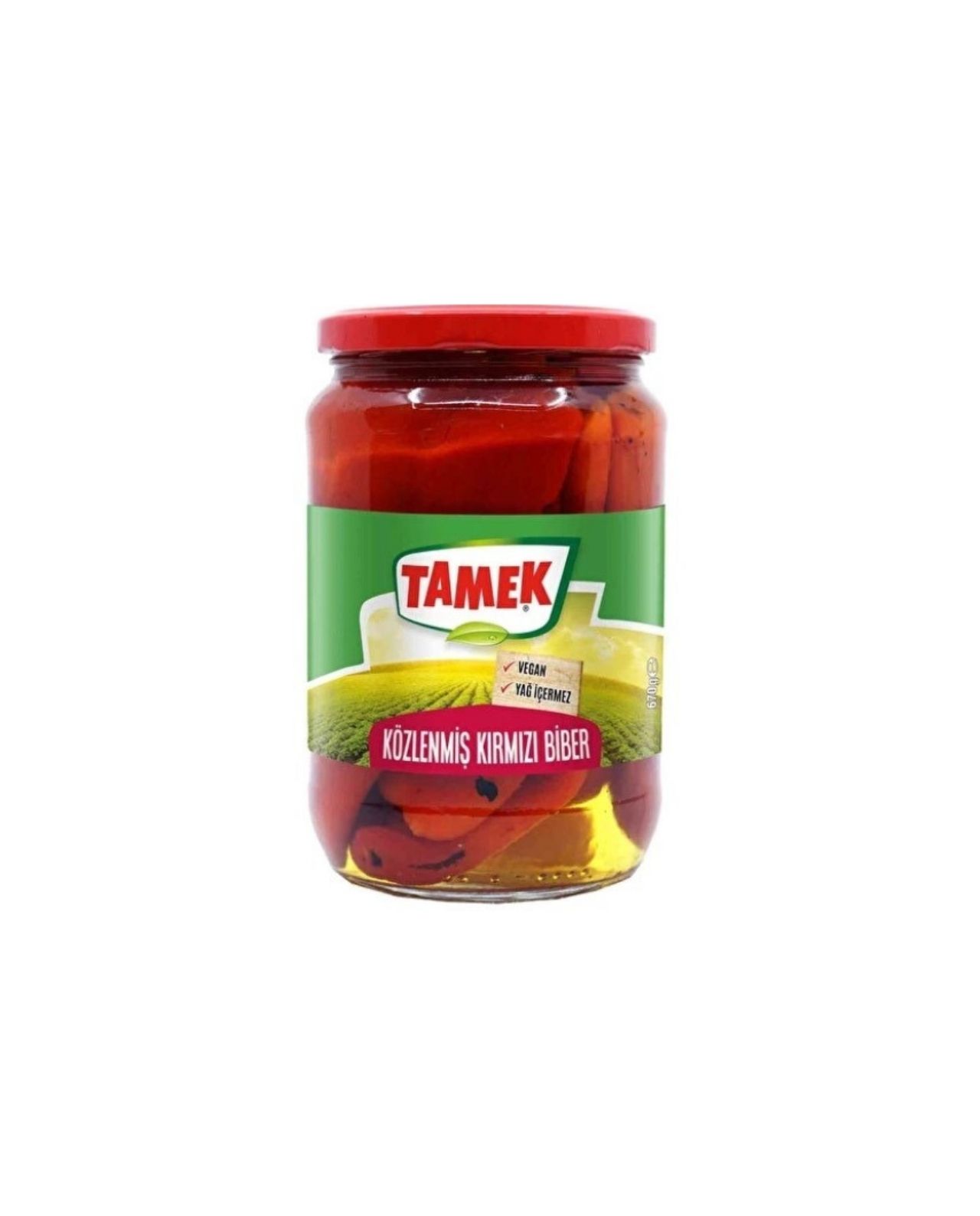 Tamek Közlenmiş Kırmızı Biber